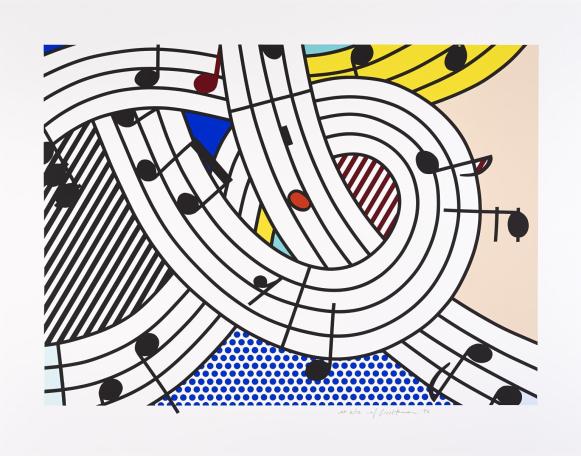 Composition II 1996 by Roy Lichtenstein 1923-1997
