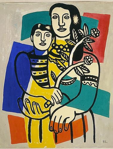 fernand-leger-c-1949-mere-et-enfant